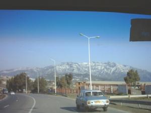 Sur la route de Hamdania (Wilaya de Médéa)