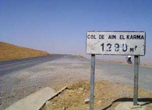 En Route pour le Col de Ain el Karma (Commune de Ain Boucif)