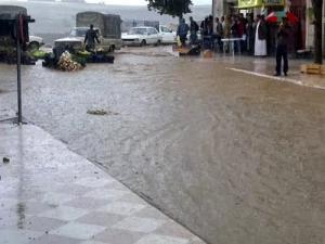 Inondation au Souk de Médéa