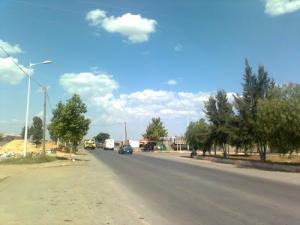 RN 18  menant à la commune de Sedraia