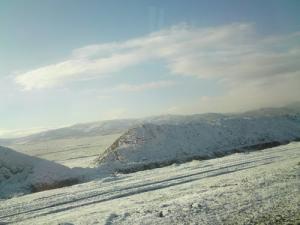 Neige sur la région de Bir Ghbalou