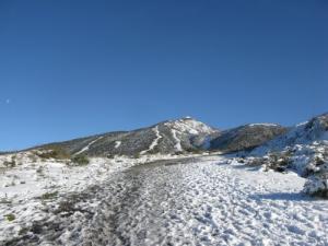 Les Montagnes enneigées de Tamesguida