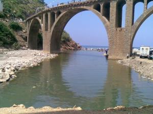 جسر بضواحي مدينة  جيجل