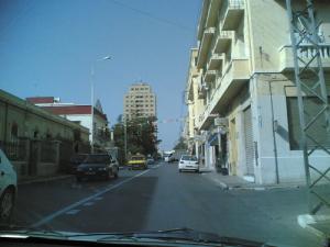 La rue d'Oran au Centre ville de Mostaganem