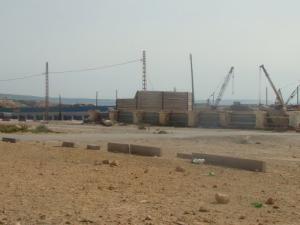 Chantier du Port de la Salamandre (Côte de Mostaganem)
