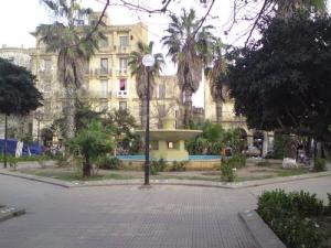 Un Jet d'eau au Centre ville de Mostaganem
