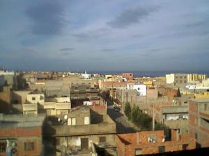 Vue sur la ville de Mazagran