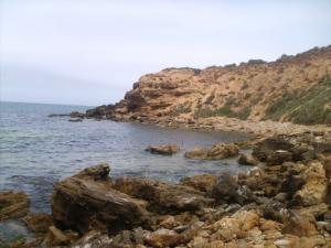 Stidia Plage sur la côte de Mostaganem