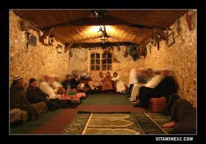 منظر داخلي للزاوية الممشاوية بولاية وهران