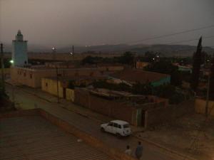 Tombée de la Nuit sur la Commune de Achasta