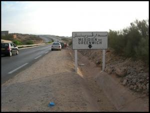 Méridien Greenwich qui traverse Mostaganem