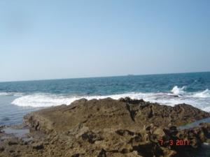 Plage Stidia sur la côte de Mostaganem