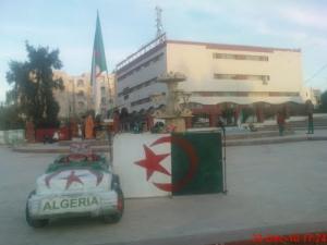Jet d'eau près de la Mairie de Sidi Ali