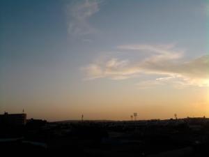Tombée de la Nuit sur Mostaganem