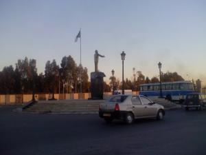 Rond point au Centre ville de Msila