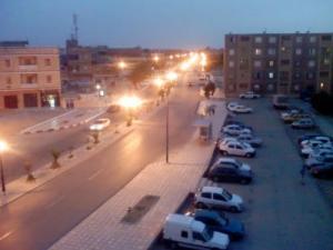 Le Boulevard illuminé de Msila