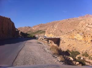 Le pont de Ouadah à l'approche de Msila