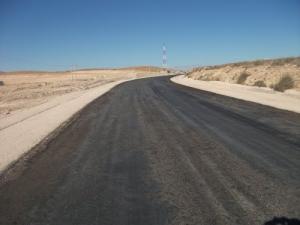 Goudronnage de la section Souaidia (Wilaya de Msila)