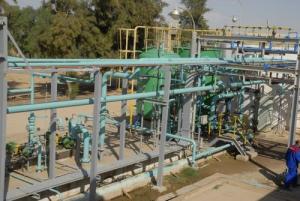Station de Retraitement des eaux par la société Algalplus à Msila