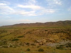 Vue sur les hautes Montagnes de Msila