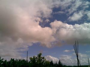 Ciel Nuageux sur le village d'Oulad Buakr