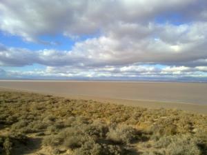 Vue sur le lac de Chot El Hodna