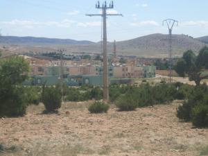 Vue sur la ville de Ain-Oghrab (Wilaya de Msila)