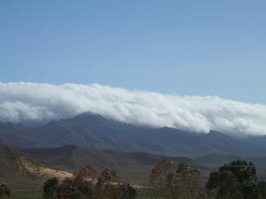 Monts Ezzarqa ( Monts Bleus ) dans la périphérie de Msila