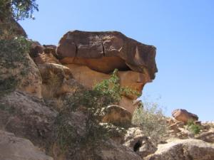 Roche Naturelle Curieusement Façonnée