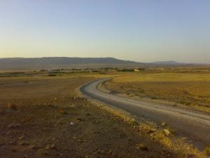 Une route aux environs de Tamsa