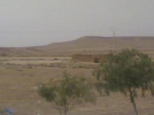 Antiques maisons dans la périphérie de Msila