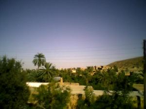 Vue sur l'ancienne ville de Bou saada