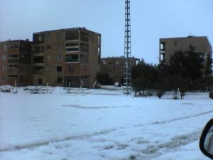 Neige sur Bousaada