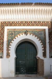 بوابة جامع  سيدي بومدين  بمدينة  تلمسان