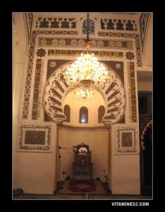 محراب المسجد العتيق لمدينة  تلمسان