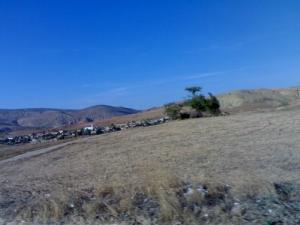 Route Nationale N°6 entre Mascara et Mohammadia