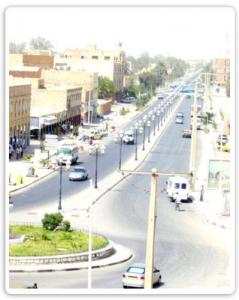 Rond point au Centre ville de Ouargla