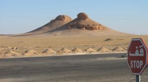 Sur la Route de Hassi Messaoud (Wilaya de Ouargla)