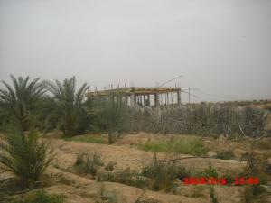 Logement rural en cours de construction dans le cadre FNDRA