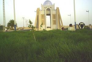 Entree de la ville de  Taibet (Wilaya de Ouargla)