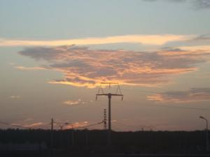 Lever du joursur la commune de Sidi Amrane (Wilaya de Ouargla)