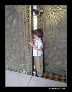 بوابة جامع  سيدي بومدين  بمدينة  تلمسان