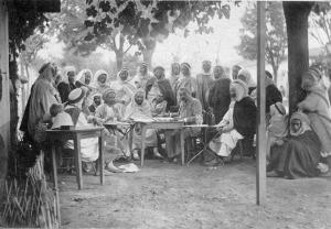 جمع الضرائب ببلدية  عين فزة  في سنة 1895