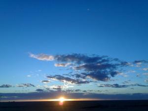 Coucher de Soleil sur Ouargla