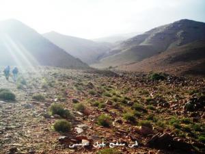 صورة لجبل  عيسى  بمنطقة  تيوت