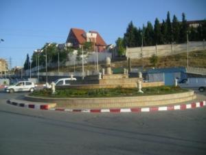 منظر من شوارع مدينة 