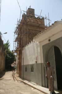 ترميم منارة جامع 