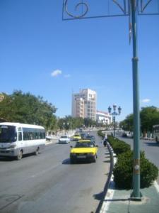 صورة من شوارع مدينة 