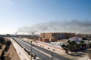 L'axe Principal de la ville de Hassi Messaoud