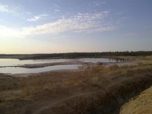 Vue sur le Lac de Merjaja (Commune de Touggourt)